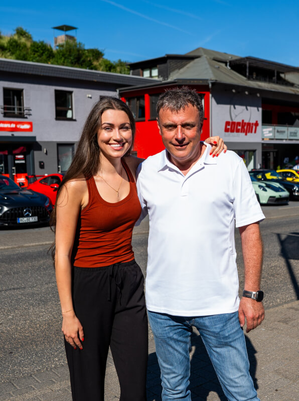 Cockpit Adenau - Alina und Bernd Schaefer